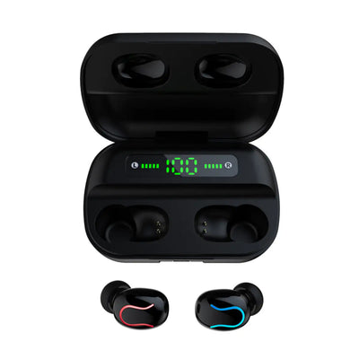 True Twin Ear pods With Portable Power bank & Charger