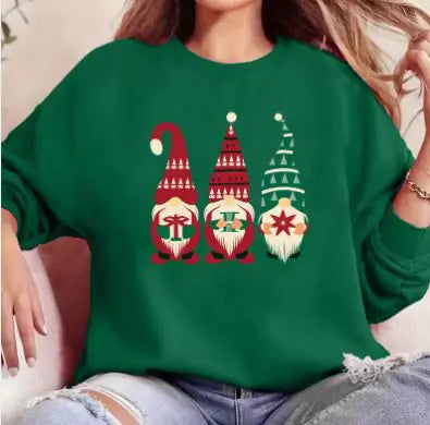Festive Gnome Graphic Sweater