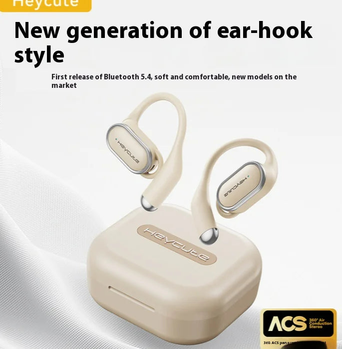 Wireless Bluetooth Sports Headset Ear Hook Design