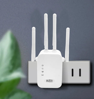 WiFi Range Extender Internet Booster Network Router Wireless Signal Repeater