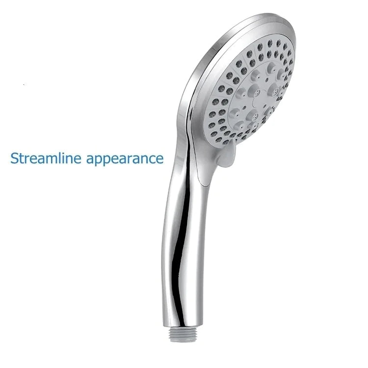 High Pressure Shower Head 5 Settings Handheld Shower Heads Spray With 5 FT Hose