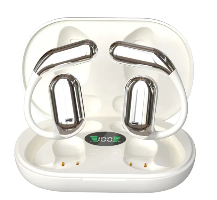 LED Display Ear-mounted OWS Bluetooth Headset