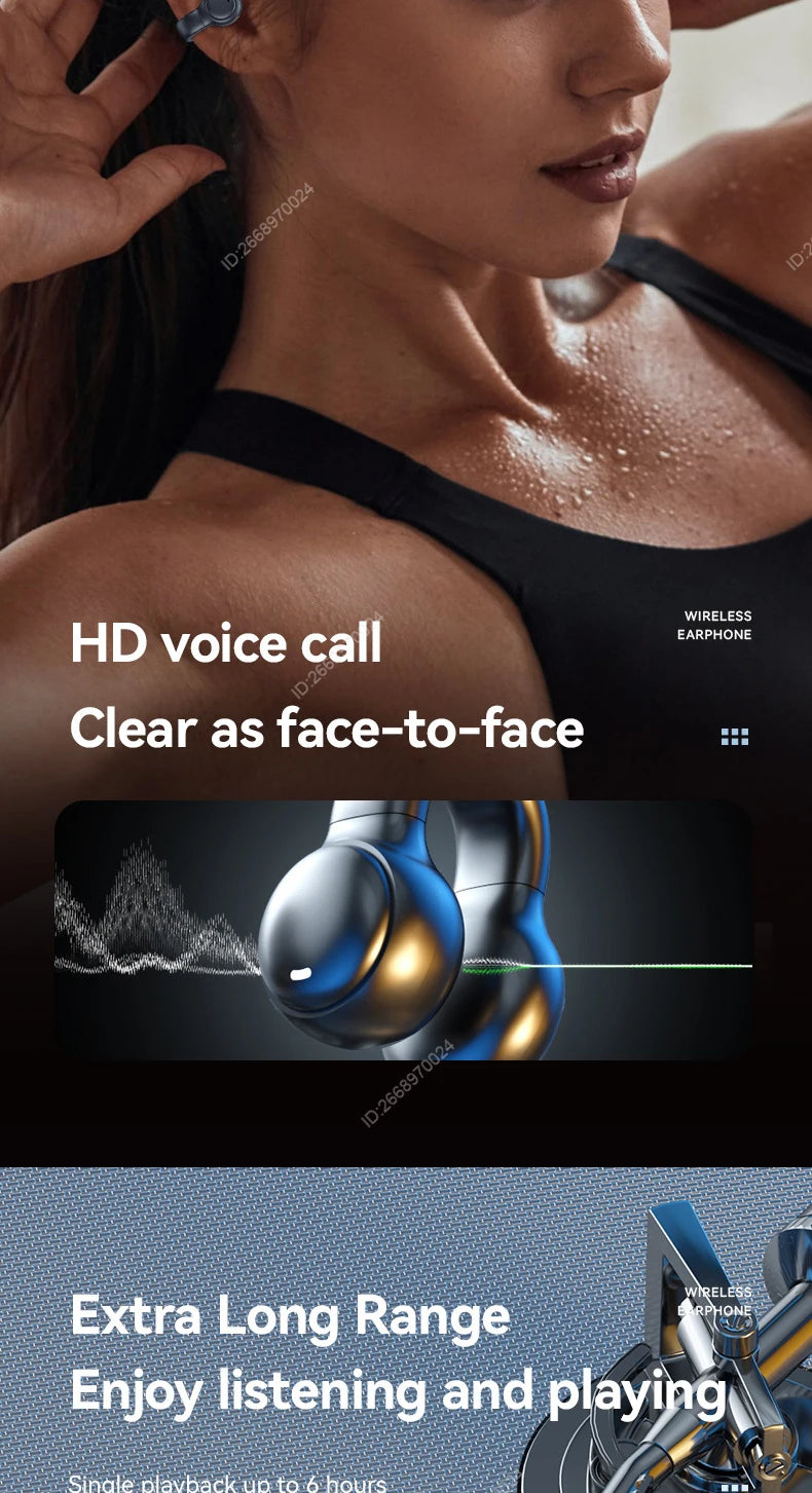 XIAOMI M47 Wireless Earbuds Bluetooth Headset Charging Noise Reduction Earphones Bone Conduction Headphones Sport With Mic free