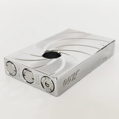 JT Dunant Lighters 007 Spiral Hole Bright Sound Inflatable Butane Gas Lighter Smoking Tool 2024 Valentine's Gift for Cigarettes