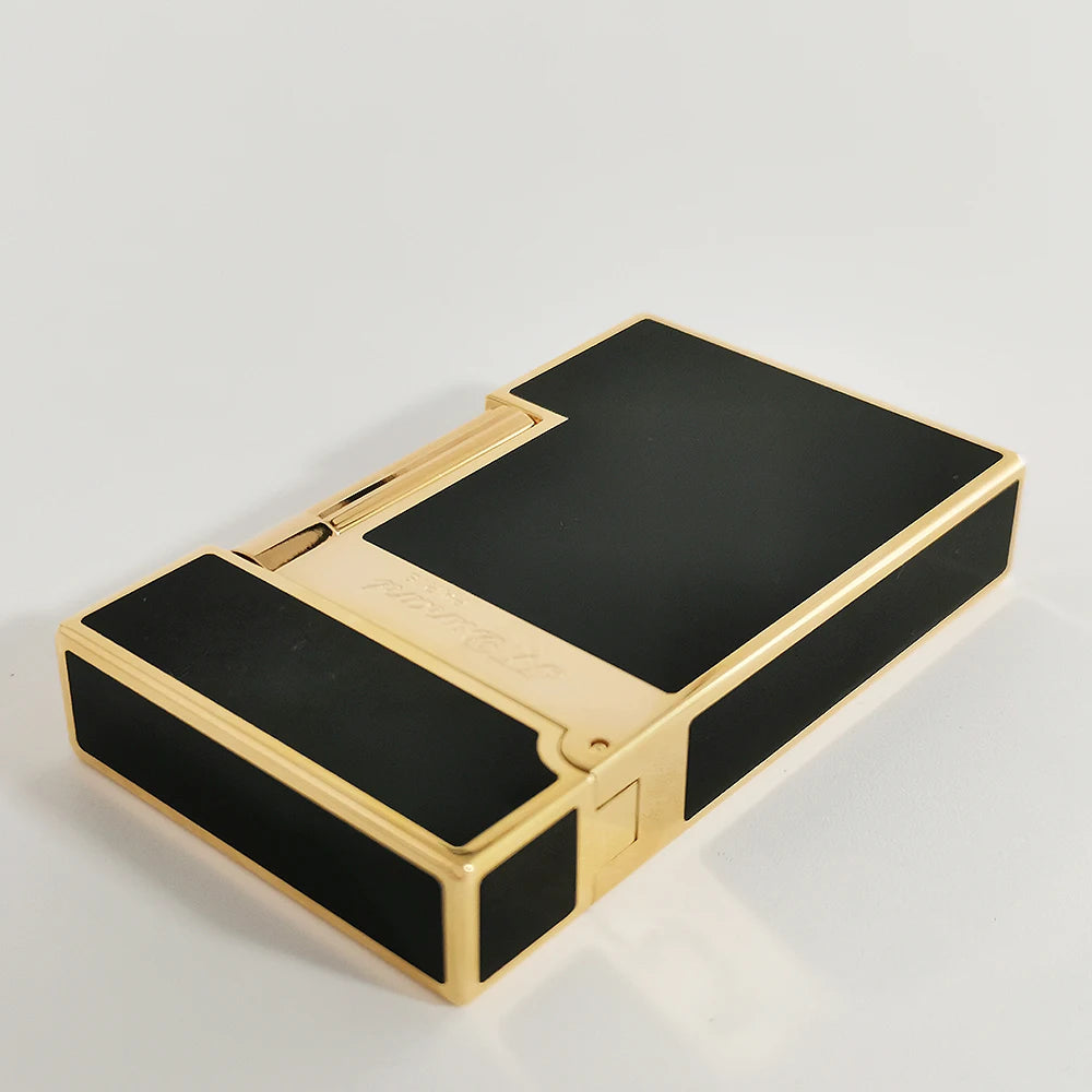 JT Dunant Lighters Natural Lacquer Ligne 2 Gas Metal Ping Sound Memorial Man Gift Handmade D logo  Brand Limited Edition