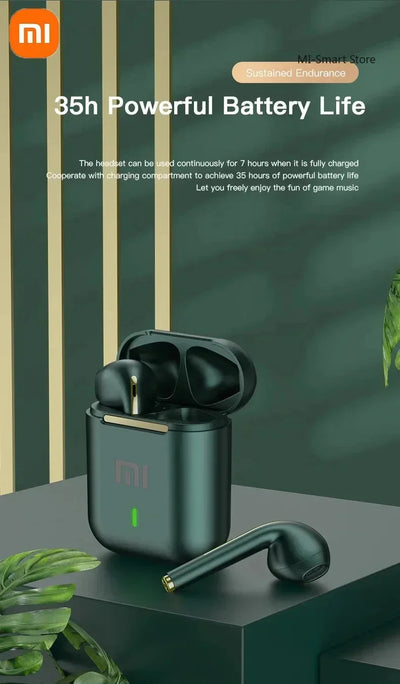 XIAOMI J18 True Wireless Earphone Noise Cancelling Headphone HiFI Stereo Game with Micr TWS in Ear Earbuds Waterproof Headset
