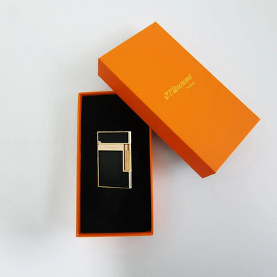 JT Dunant Lighters Natural Lacquer Ligne 2 Gas Metal Ping Sound Memorial Man Gift Handmade D logo  Brand Limited Edition