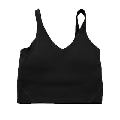 Women's Sports Yoga Bra U-Back Gathering High Quality Fitness Running Shock proof, Quick Drying, Breathable Sports Tank Top