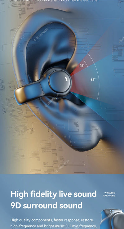 XIAOMI M47 Wireless Earbuds Bluetooth Headset Charging Noise Reduction Earphones Bone Conduction Headphones Sport With Mic free