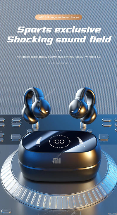XIAOMI M47 Wireless Earbuds Bluetooth Headset Charging Noise Reduction Earphones Bone Conduction Headphones Sport With Mic free
