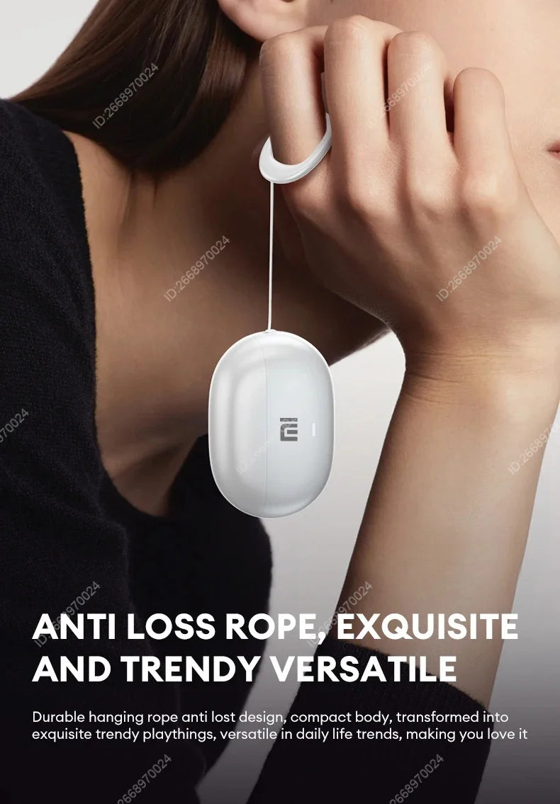 Xiaomi Bone Conduction Earphones Bluetooth 5.3 Headphones Noise Cancelling Clip-On Ear Wireless Earbuds with Long Battery Life