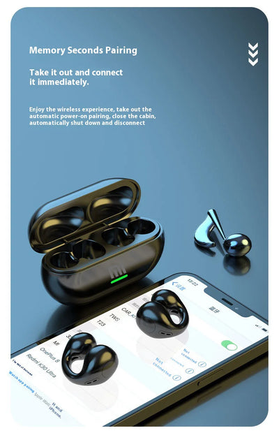 Xiaomi T7500 Bluetooth Earphones Wireless Bone Conduction HiFi Stereo Sports Waterproof Earphone With Microphone For Game Music