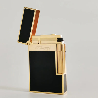 JT Dunant Lighters Natural Lacquer Ligne 2 Gas Metal Ping Sound Memorial Man Gift Handmade D logo  Brand Limited Edition