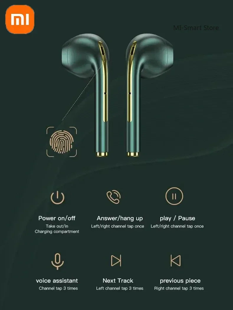 Xiaomi Original J18 TWS Bluetooth Headset Stereo True Wireless Headset Earbud in-ear Hands-free Headset for Mobile Phones
