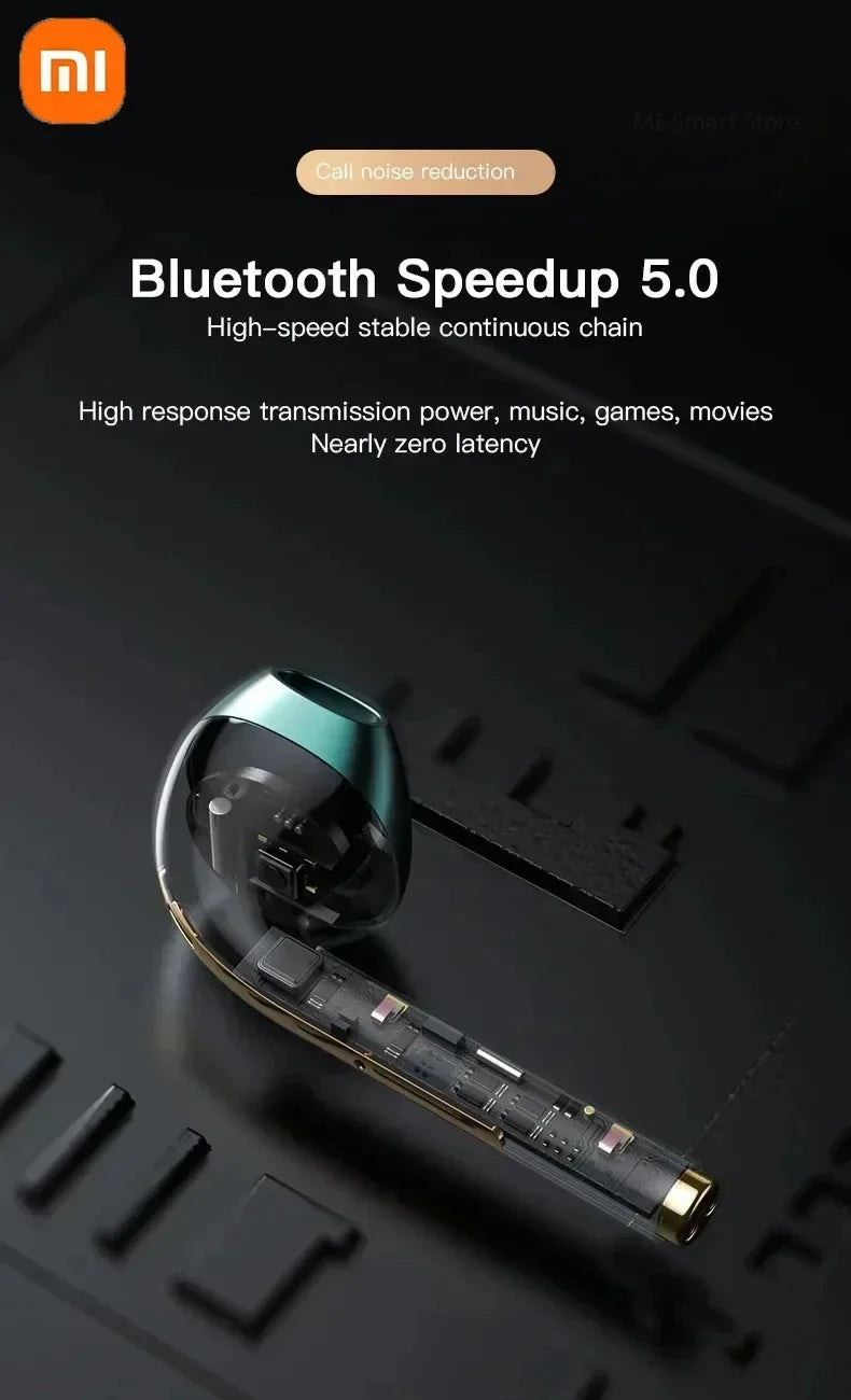 XIAOMI J18 True Wireless Earphone Noise Cancelling Headphone HiFI Stereo Game with Micr TWS in Ear Earbuds Waterproof Headset