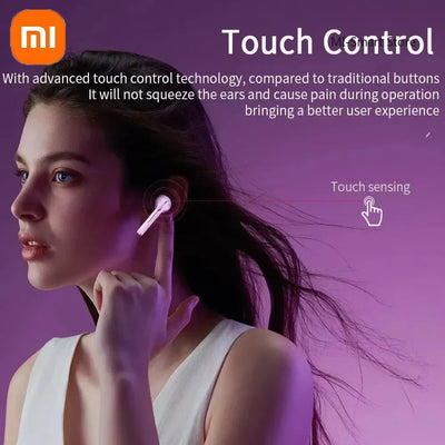Xiaomi Original J18 TWS Bluetooth Headset Stereo True Wireless Headset Earbud in-ear Hands-free Headset for Mobile Phones