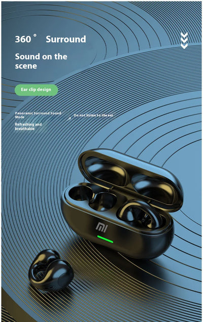 Xiaomi T7500 Bluetooth Earphones Wireless Bone Conduction HiFi Stereo Sports Waterproof Earphone With Microphone For Game Music