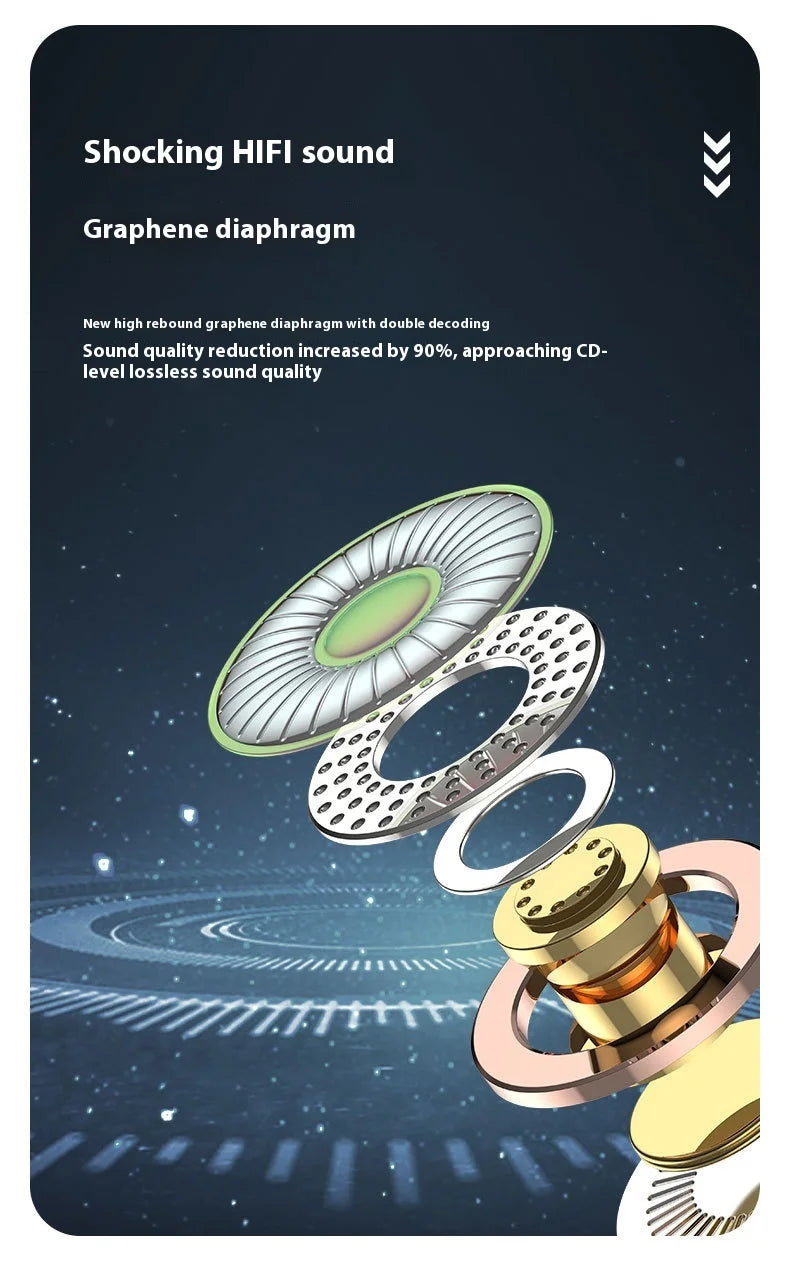 Xiaomi T7500 Bluetooth Earphones Wireless Bone Conduction HiFi Stereo Sports Waterproof Earphone With Microphone For Game Music