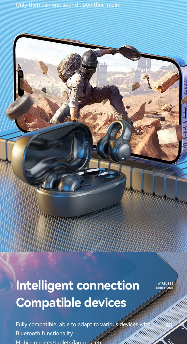 XIAOMI M47 Wireless Earbuds Bluetooth Headset Charging Noise Reduction Earphones Bone Conduction Headphones Sport With Mic free