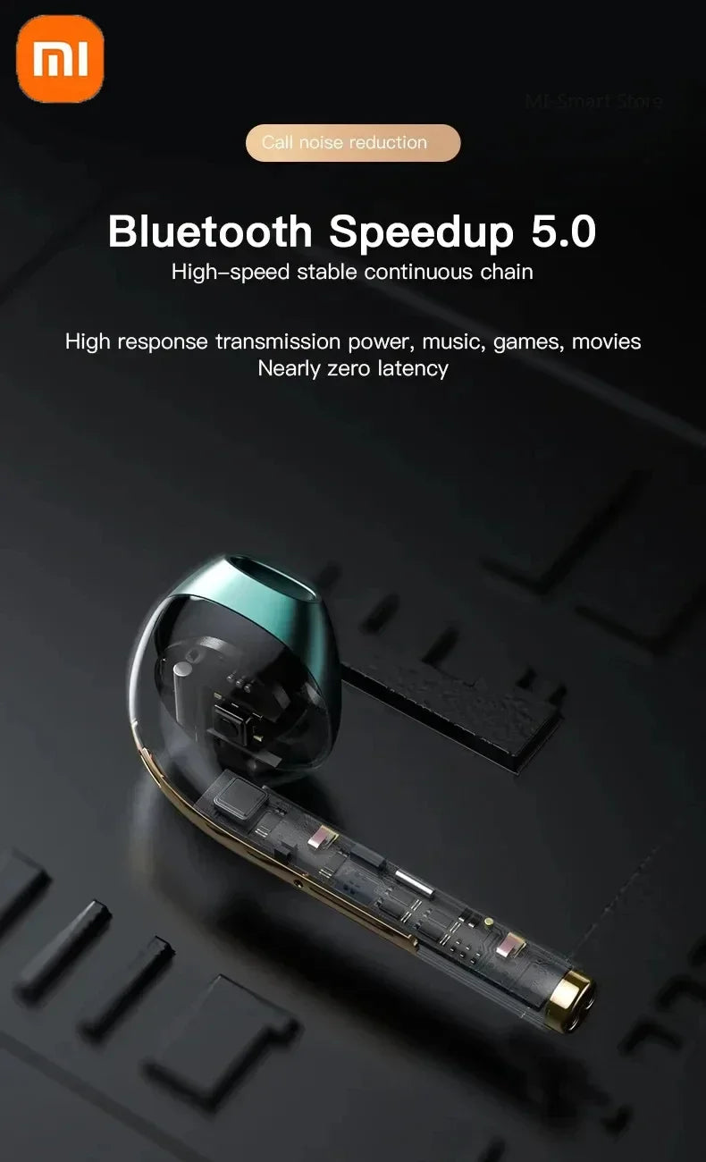 Xiaomi Original J18 TWS Bluetooth Headset Stereo True Wireless Headset Earbud in-ear Hands-free Headset for Mobile Phones