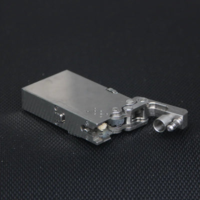 Handmade Brass Mechanical Automatic Ignition Gasoline Lighter And Titanium Alloy Material Gift Box