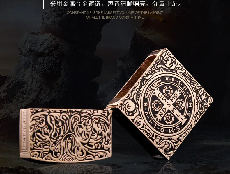 1:1 Limited Edition ZORRO Oversized Kerosene Lighter Metal Personality Constantine Creative Heavy Armor Oversized Lighter Gift