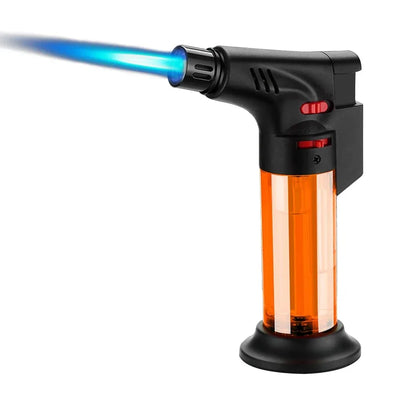 4-pack torch lighters, windproof lighters, butane gas lighters, smoke accessories, outdoor grilling tools 2024 New