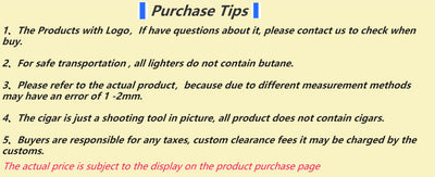 GALINER Cigar Lighter With Punch Smoking Accessories Windproof 4 Jet Blue Flame Torch Lighters For Cigar