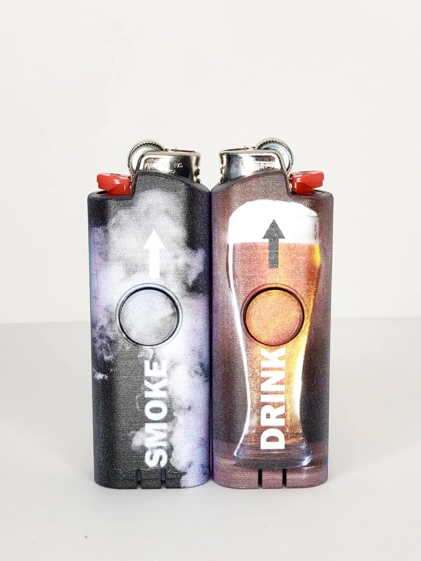 The Limited Edition SMOKE or DRINK Lighter Case for BIC® | FLKR LYTR