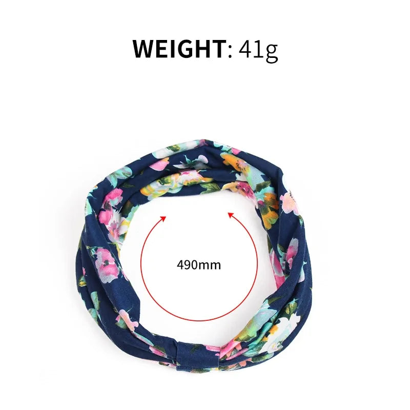 Cotton Stretch Athletic Headbands