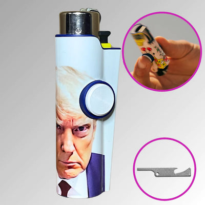 FlickSpinner™ Collectible Trump Lighter Sleeve