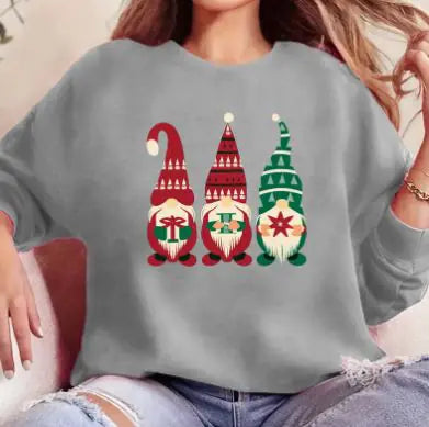 Festive Gnome Graphic Sweater